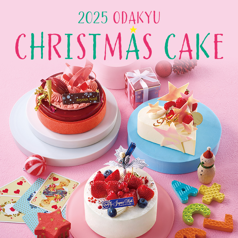 2025 小田急のクリスマスケーキ
