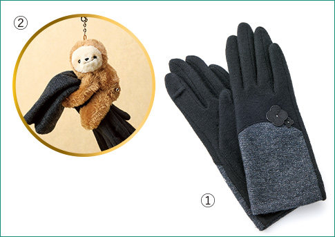 〈アンテプリマ〉手袋,、グローブホルダー