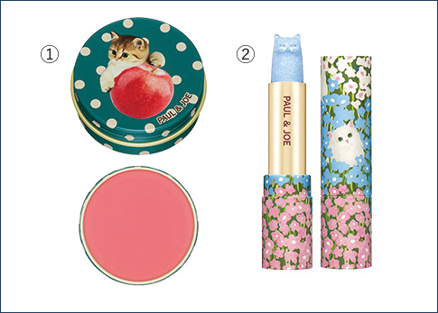 〈ポール ＆ ジョー〉リップ コンディショニング バーム リミテッド、スパークリング リップスティック リミテッド