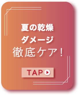 夏の乾燥ダメージ徹底ケア！