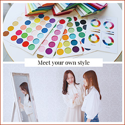 〈パーソナルアトリエ バイ プロフェリエ〉秋冬映えフルカラー診断×ミニメイク体験 イメージ