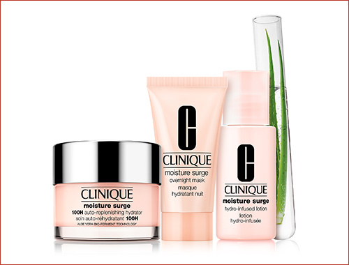 ＜クリニーク＞モイスチャー サージ 100H 50 ローション ＆ マスク セット 26