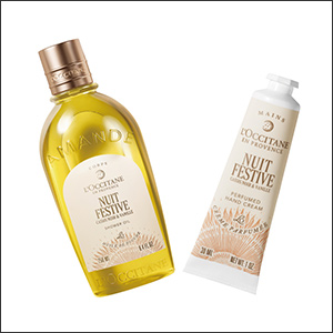 ＜ロクシタン＞ニュイ フェスティブ ボディ＆ハンド(シャワー)