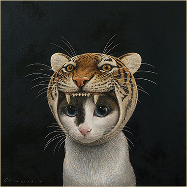 COTA9(コタキュー)原画「Blue eyes cat」