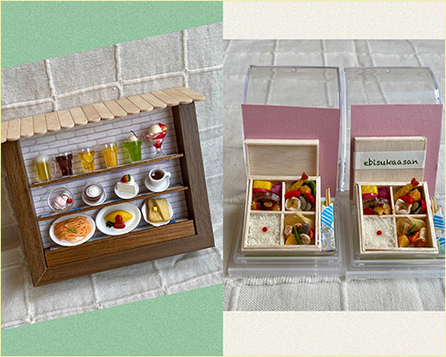 〈ebisukaasn〉ショーケース、お弁当 1,200円