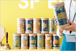 筒入りブランケット