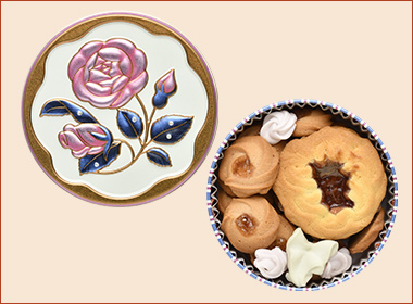 ＜タマミィーユ＞いと、なつかし「バラのクッキー」