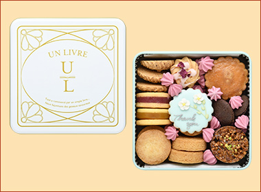 ＜アンリブレ＞デザイン缶(Thank you)