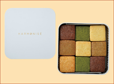 ＜アルモニゼ＞クッキー缶