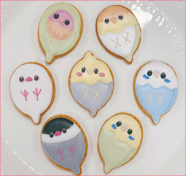 ＜お菓子の森ぴちゅん＞アイシングクッキー 540円