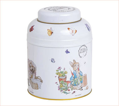 ＜ニューイングリッシュティー＞ピーターラビット缶イングリッシュブレックファスト