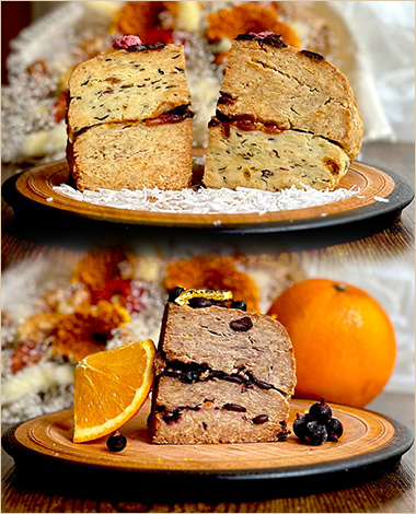 アニス 上：桜ココナッツミルク、下：カシスオレンジチョコ