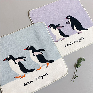 ＜小豆舎＞ ミニタオル ペンギン
