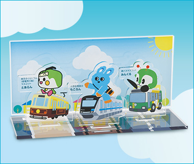 イベント記念 もころん・みんくる・とあらん コラボアクリルスタンド