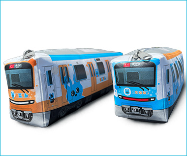 もころん号 電車型ペンケース