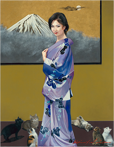 「憧れ」(油彩画・F50号)