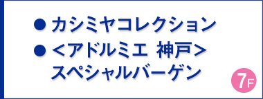 カシミヤコレクション／＜アドルミエ 神戸＞スペシャルバーゲン