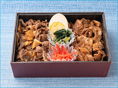 〈懐石料理青山〉肉2種食べくらべ弁当