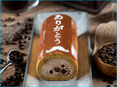 〈パティスリー モンシェール〉季節の堂島ロール～コーヒー～