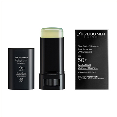 〈資生堂〉SHISEIDO メン クリアスティック UVプロテクター