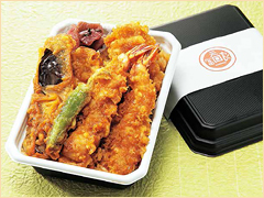 <銀座天一>天丼弁当