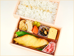 <築地 魚弁>銀だら西京焼弁当
