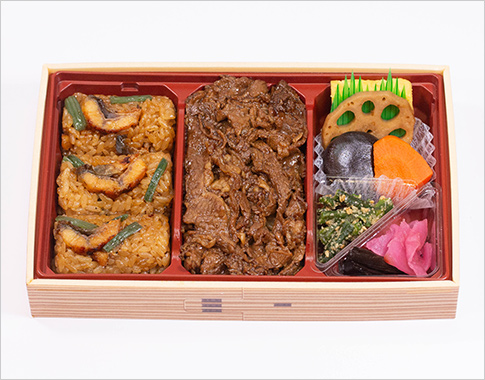 ＜おこわ米八＞鰻おこわとすき焼きのスタミナ弁当