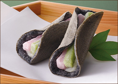 〈菓匠　清閑院〉節分ふくさ 恵方まき