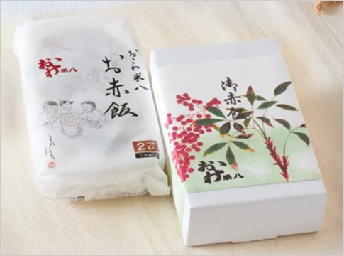 〈おこわ米八〉お赤飯