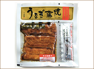 ［築地 魚弁(味の浜藤)］国内産うなぎ蒲焼