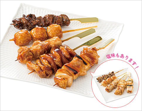 ［東京鶏肉本舗］ 焼き鳥5本セット