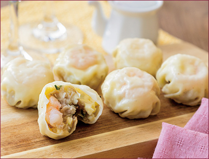 ［ハオチャオズ］チーズと海老の餃子