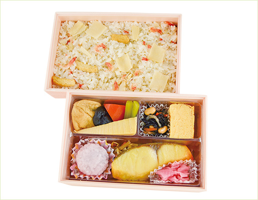 ［築地 魚弁］さくら彩り弁当