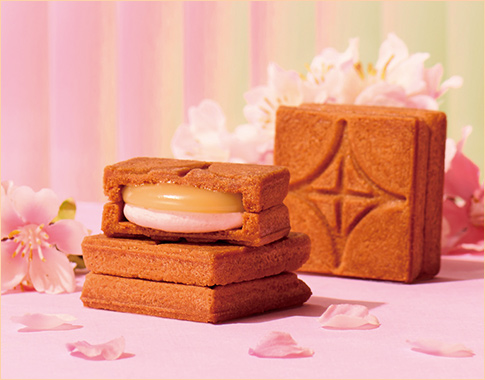 ［プレスバターサンド］バターサンド〈桜〉