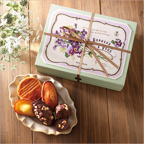 ［ビスキュイテリエ ブルトンヌ］プランタン アソート〈ショコラ〉