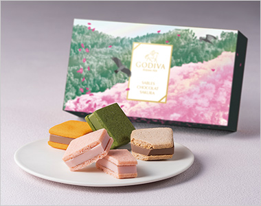 〈ゴディバ〉サブレショコラ 桜 アソートメント