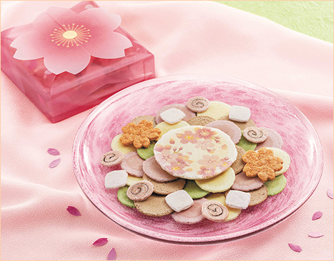 ［桂新堂］お花見えびせんべい
