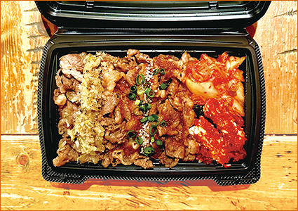 ［キンタン イン ザ ハウス］2色牛カルビ弁当