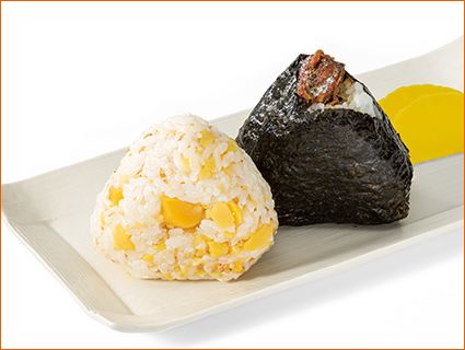 ［ぼんたぼんた］秋の味覚おにぎりセット