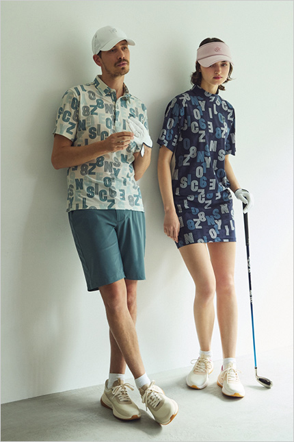 ＜ゾーイ＞【メンズ】シャツ、ハーフパンツ、キャップ、グローブ、シューズ【レディース】シャツ、スカート、 バイザー、グローブ、シューズ