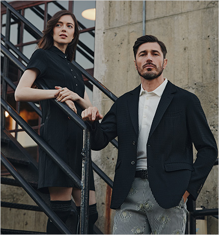 ＜セント・アンドリュース＞［レディース］ ワンピース、ソックス［メンズ］ジャケット、シャツ、パンツ、ベルト