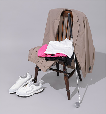 ＜ピン アパレル＞［メンズ］ジャケット、ショートパンツ、ハイネックシャツ