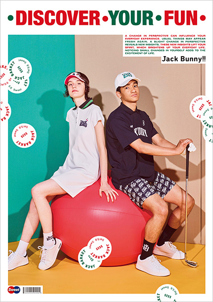 <ジャックバニー>【レディース】バイザー、ワンピース、ソックス、シューズ【メンズ】キャップ、ポロシャツ、ショートパンツ、ソックス、シューズ