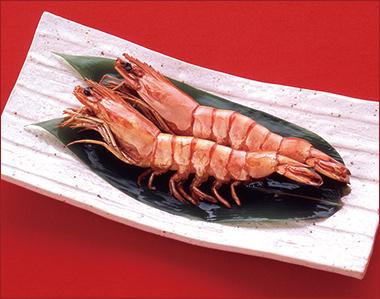 〈築地 魚弁〉海老鬼がら焼