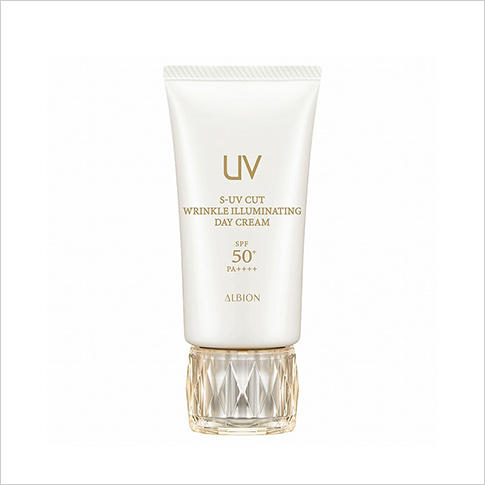 ＜アルビオン＞SーUV カット リンクル イルミネイティング デイクリーム〈日中用美容クリーム・メイクアップベース〉