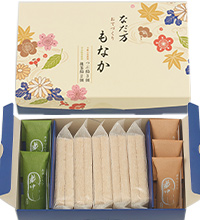 〈なだ万厨房〉おてづくりもなか(パッケージ)