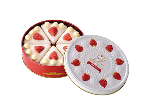 〈サブレミシェル〉ケーキサブレ缶 ホワイト 15個入