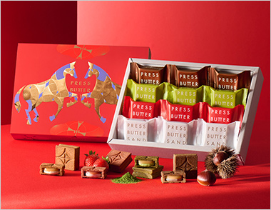 <プレスバターサンド>新春・バターサンド4種詰合せ
