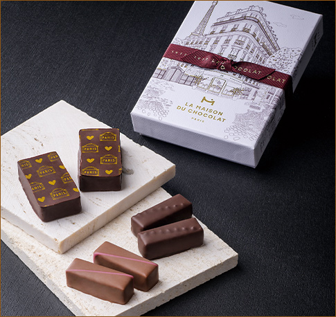 〈ラ・メゾン・デュ・ショコラ〉オ クール デュ フォブール 6粒入