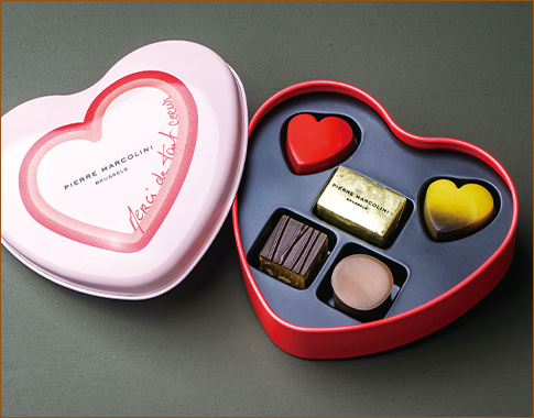 〈ピエール マルコリーニ〉コフレ クール 5個入り